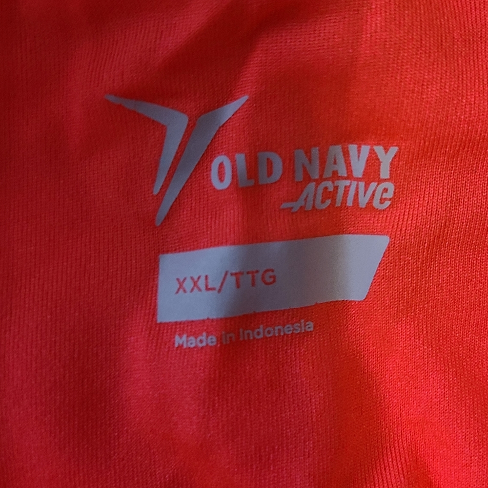 Old Navy gym/running shorts with underwear liner Pink/coral XXL
